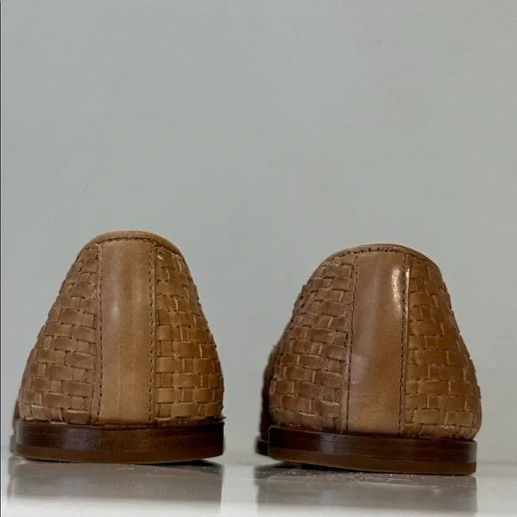 Nisolo Mara Woven Leather Brown Almond Flats Size 7.5 Quiet Luxury Capsule - Picture 7 of 15